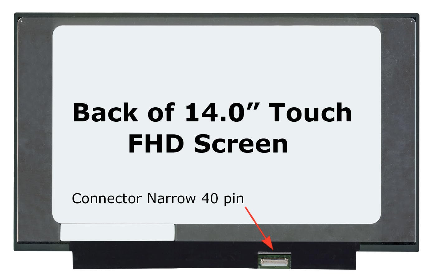SCREENARAMA Replacement LCD Screen for Lenovo FRU SD10W73328 SD11A22489 - 40pin Touch FHD 1920x1080 LED Display with Tools & Tape - Perfect for Lenovo Laptop Screen Repair & DIY Replacement