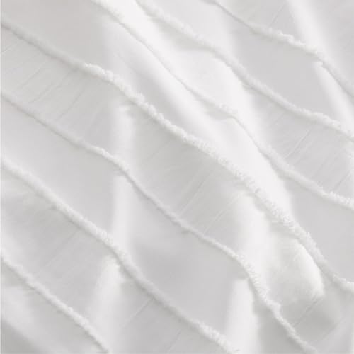 22 - White - Stripe (No Comforter)