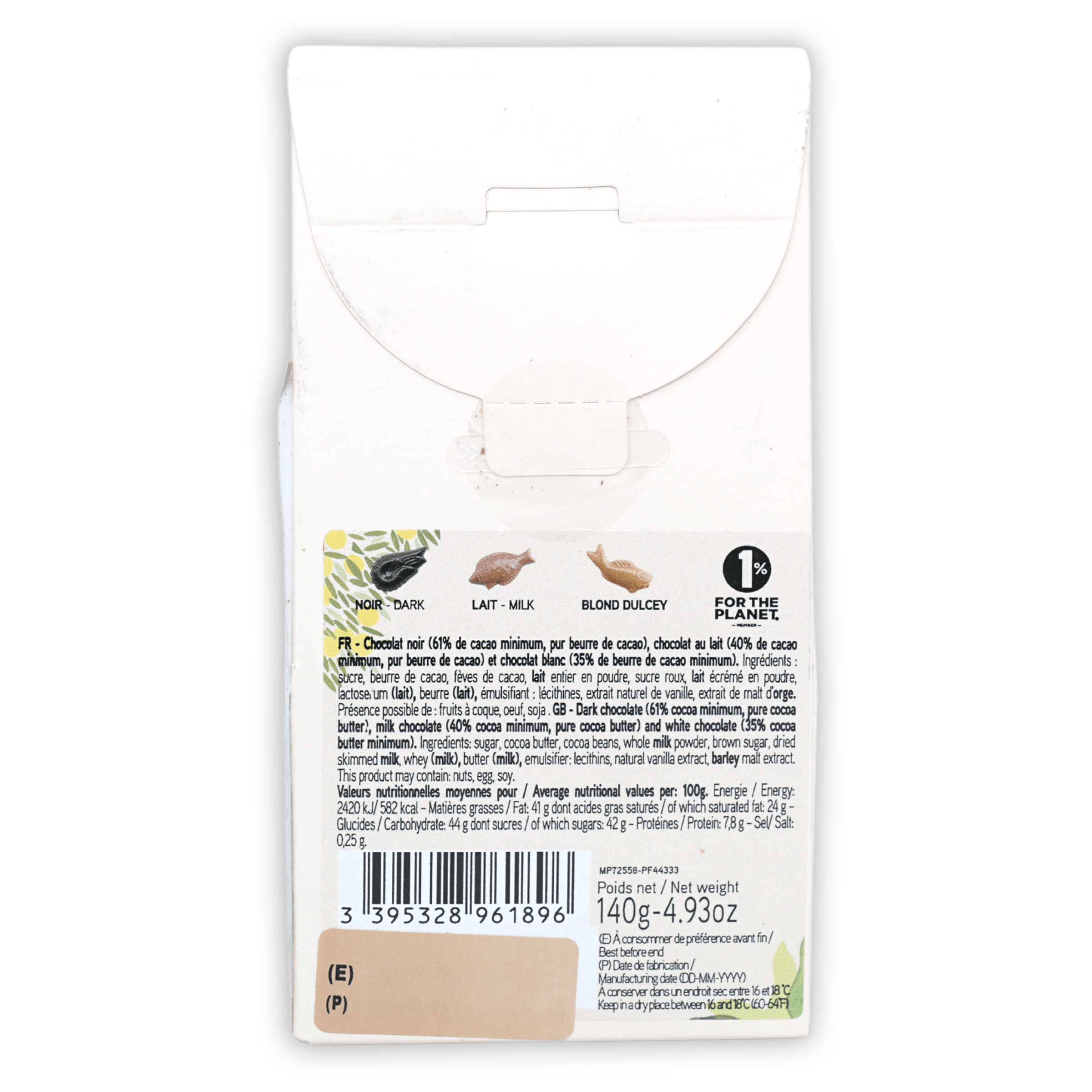 Valrhona Mixed Chocolate Fish Treats for Dogs - Gourmet Seasonal Dog Snacks - Perfect for Training, Rewards & Special Occasions