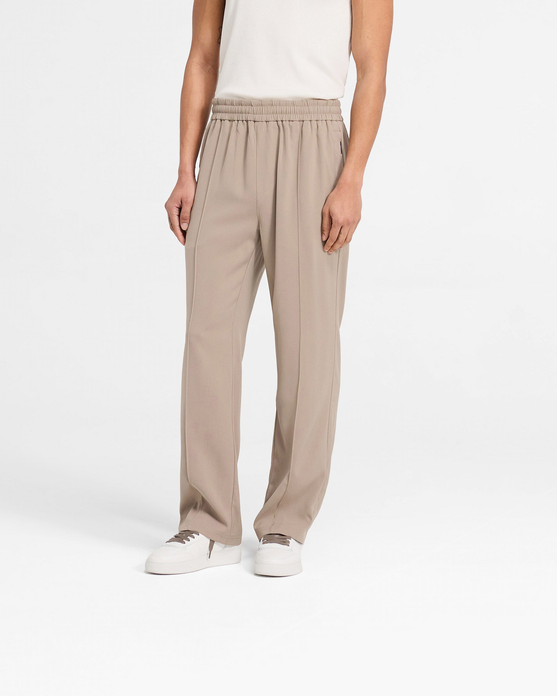 Initial Track Pant Dune - Comfortable & Stylish Men's Joggers for Running, Lounge & Casual Wear
