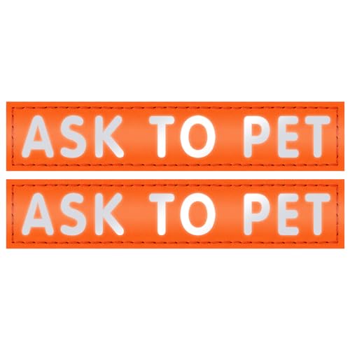 Ask To Pet (2 Pack Orange)