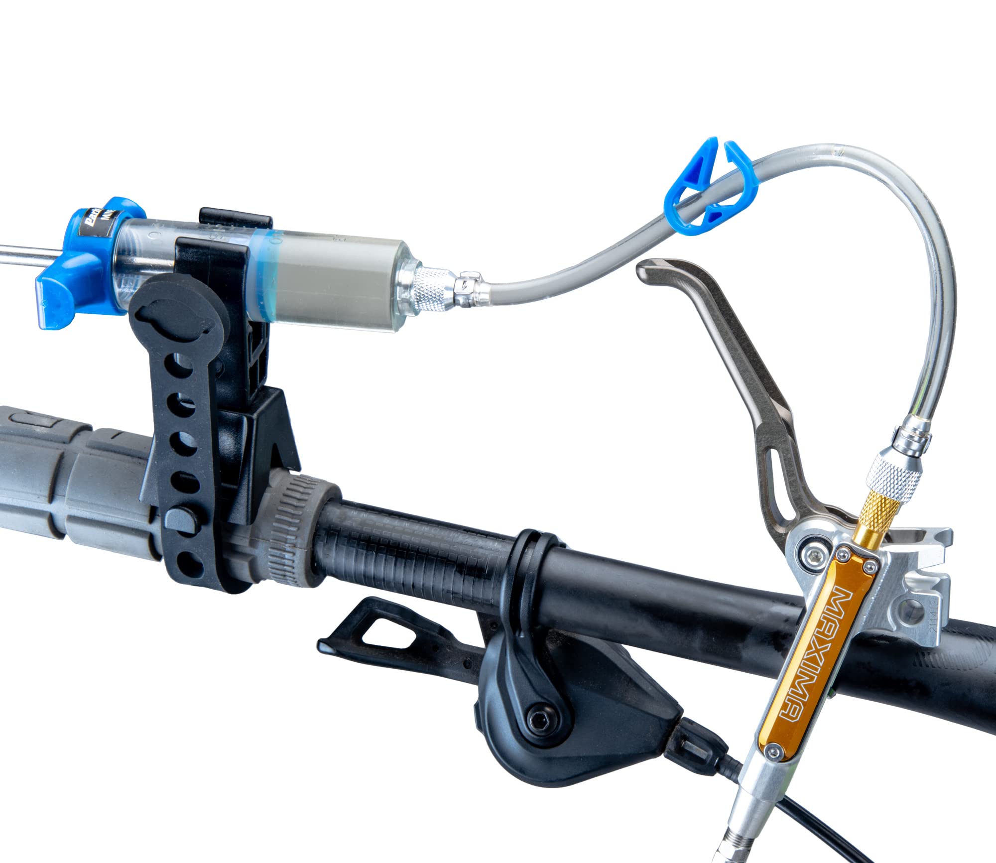 Park Tool BKM-1.2 Professional Hydraulic Brake Bleed Kit for Mineral Oil Bikes - Complete Brake Maintenance Set for MTB, Road & E-Bikes - Perfect for Home Mechanics & Bike Shops