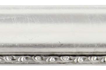 Silver Leaf With Black Antique