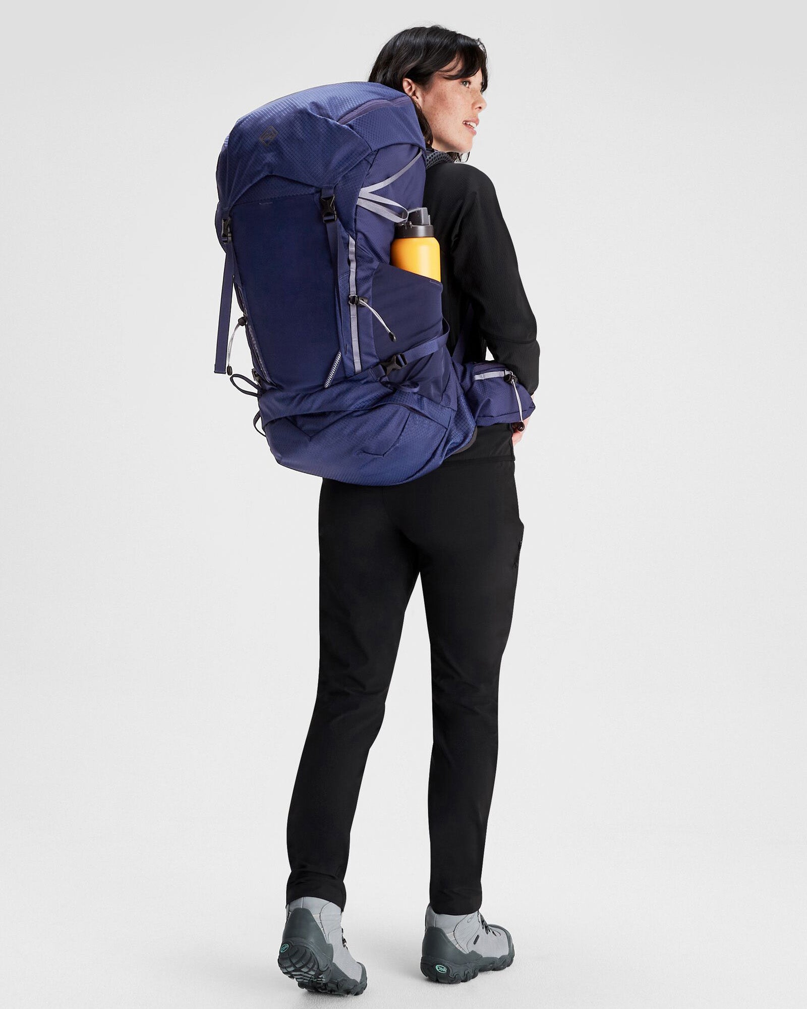 Women's Valorous 55L Backpack - Dark Horizon | Lightweight Hiking Pack for Outdoor Adventures, Travel & Camping