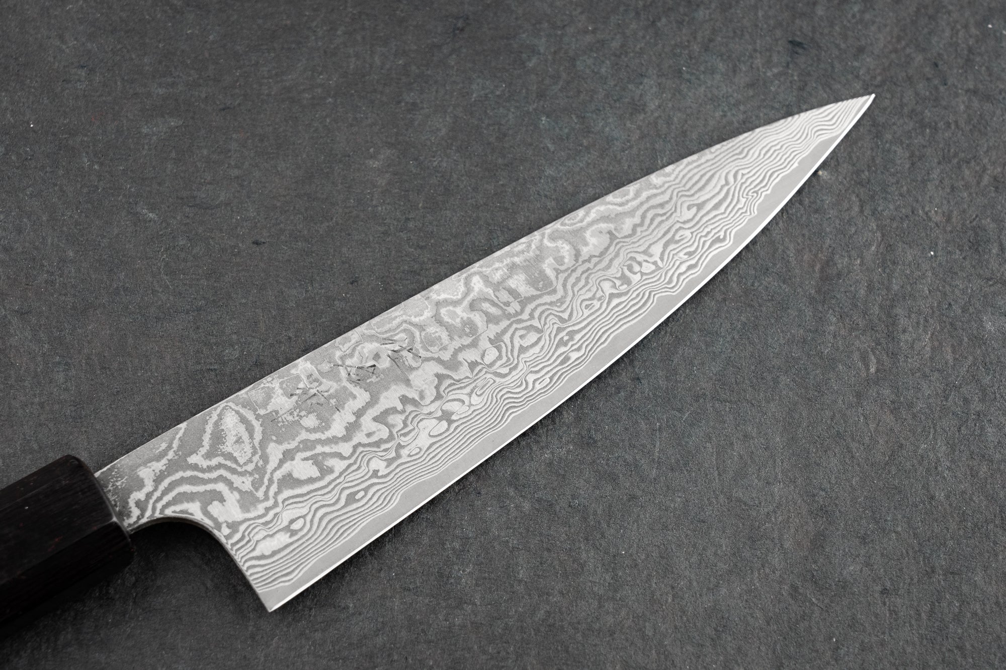 Takeshi Saji R2 Nickel Damascus Wa Petty Knife 150mm - Premium Japanese Kitchen Knife for Slicing, Dicing & Precision Cutting - Perfect for Chefs & Home Cooks