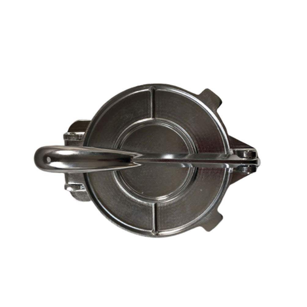 Stainless Steel Tortilla Press Machine - Non-Stick Taco & Pie Maker for Mexican Cuisine, Pizza Dough & Flatbreads | Perfect for Home Kitchens & Restaurants