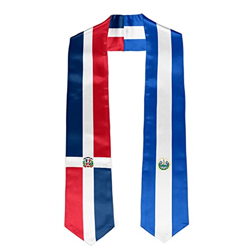 Dominican Republic El Salvador Flag