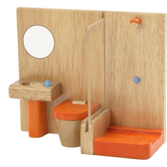 Happy Home Wooden Doll House by Voila - Handcrafted Wooden Dollhouse for Kids with Furniture, Perfect for Pretend Play & Creative Storytelling - Great Gift for Birthdays & Christmas