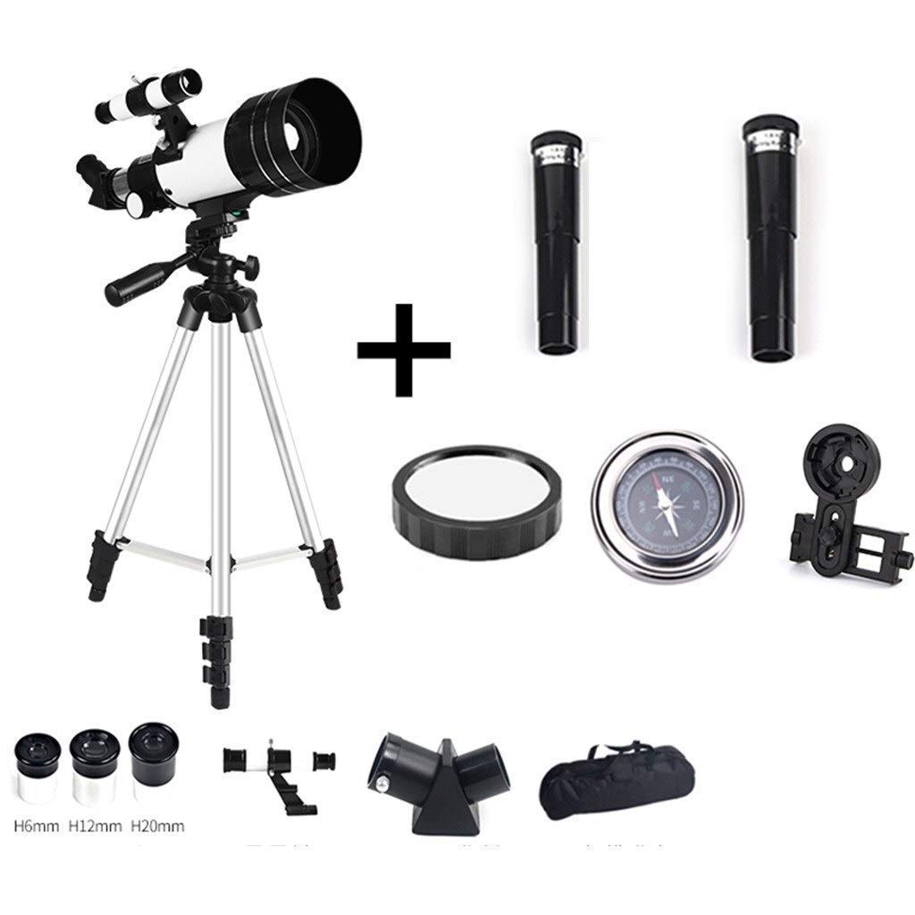 JWQPAD 70mm Aperture Refractor Telescope for Kids & Adults - Portable Travel & Astronomical Telescope with Tripod & Carry Bag - Perfect for Stargazing, Bird Watching, and Outdoor Adventures
