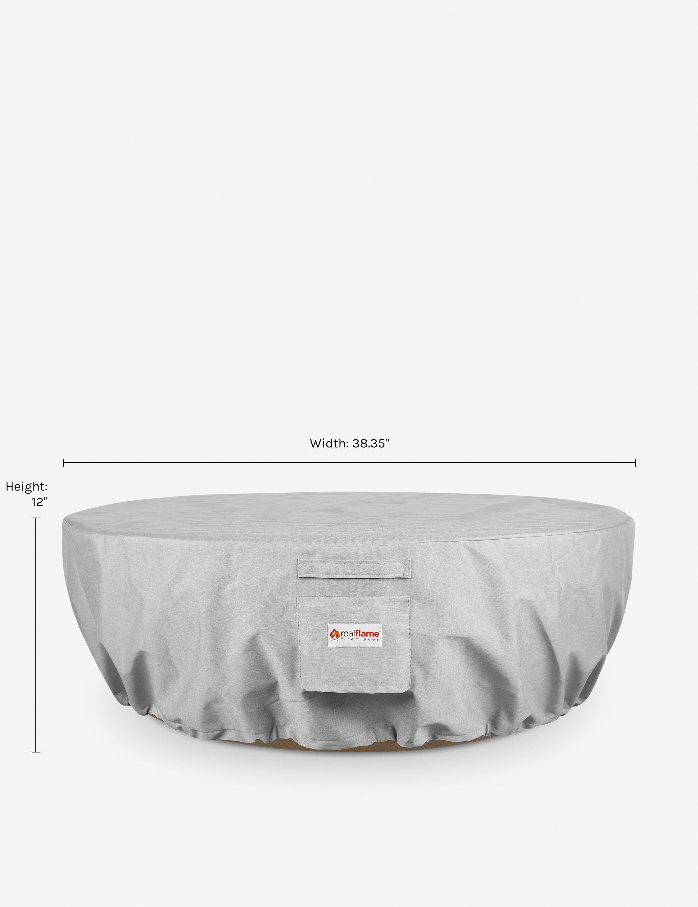 Fernanda Fire Bowl Cover - Waterproof & Weatherproof Outdoor Fire Pit Cover for All Seasons - Perfect for Patio, Backyard, and Garden Protection