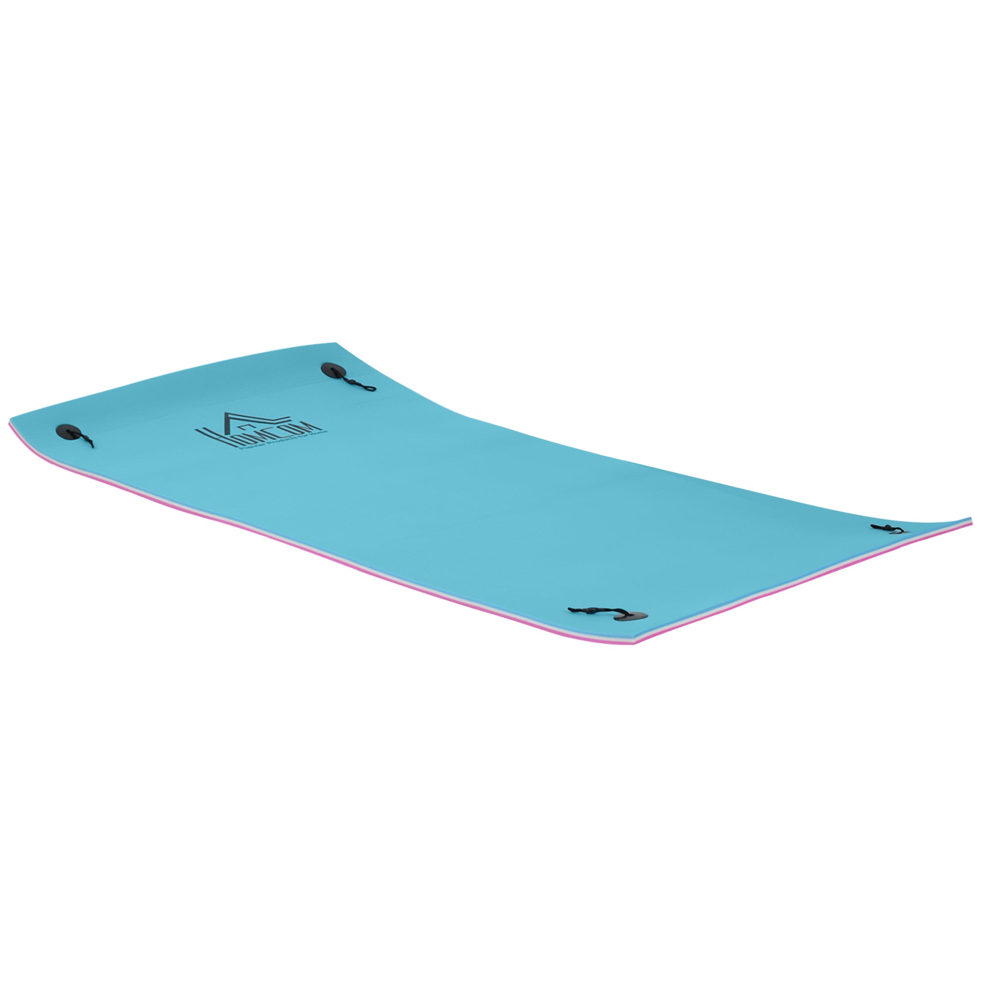 10' x 5' Floating Water Mat - 3 Layer Thick & Durable Lily Pad Pool Float for Swimming, Lakes & Oceans - Perfect for Family Fun, Relaxation & Water Activities