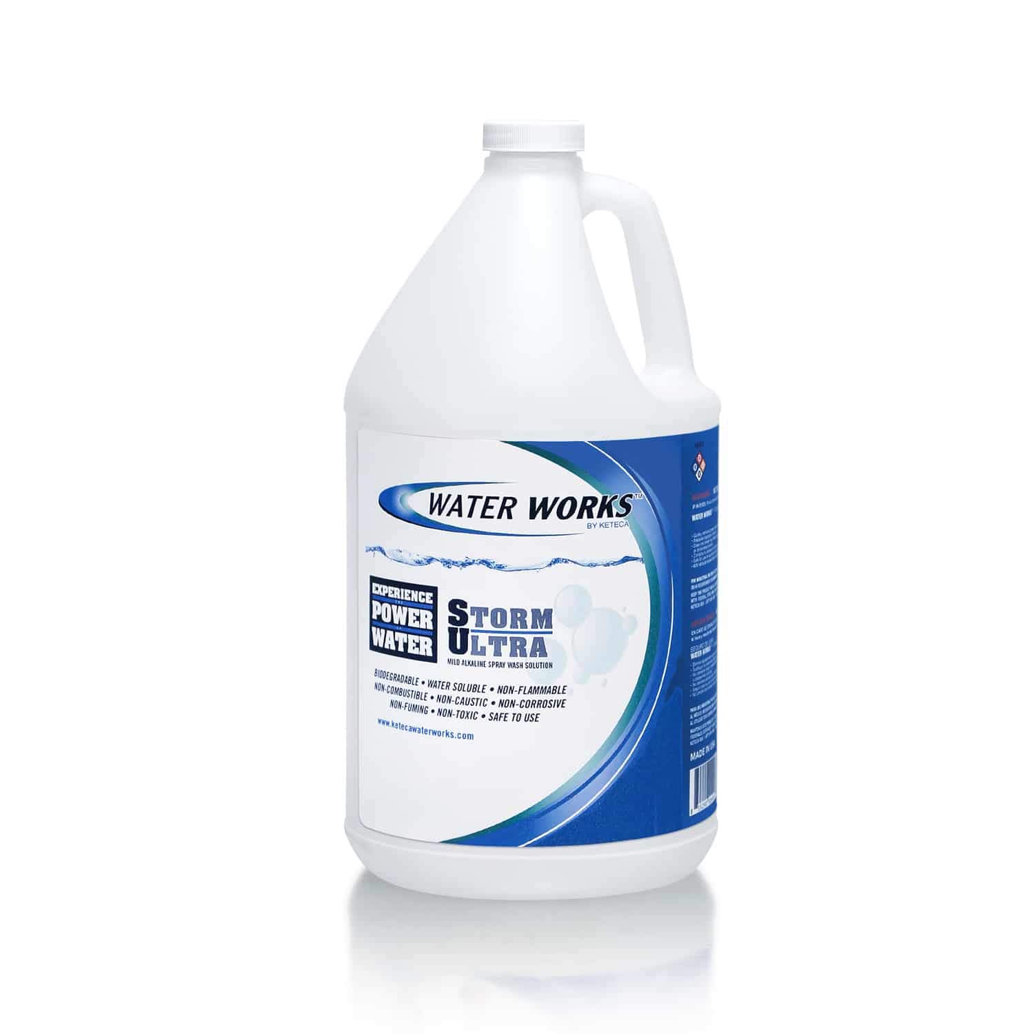 Storm Ultra Industrial No Foam Degreaser Concentrate - 2 Pack (1 Gallon Each) - Heavy-Duty Cleaning Solution for Automotive, Machinery & Workshop Use