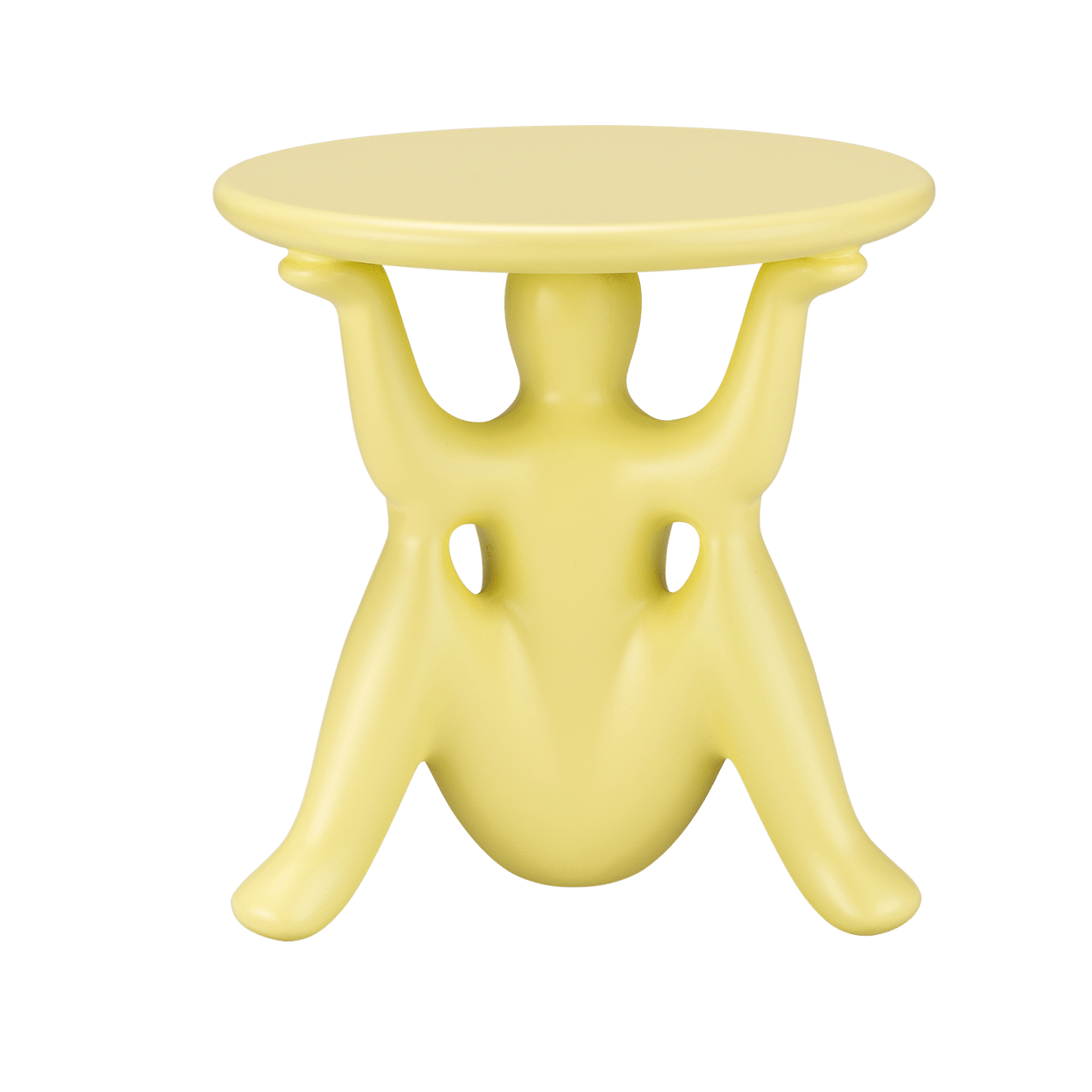 Qeeboo Helpyourself Modern Side Table - Stylish End Table for Living Room, Bedroom & Office - Perfect for Coffee, Books & Decor