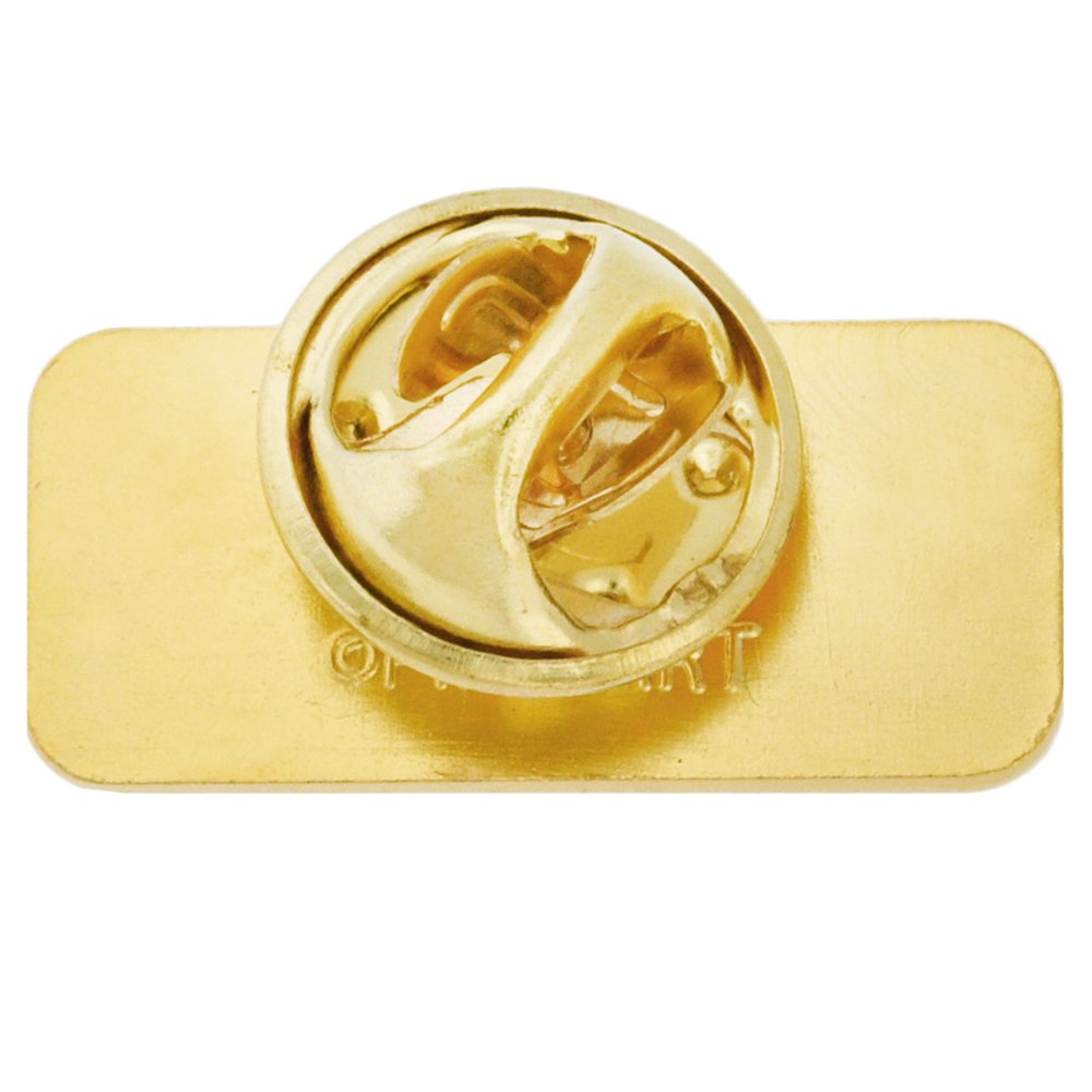 Gold Plated Attitude Lapel Pin - Motivational Gift for Students & Employees - Perfect for Graduation, Work Awards & Office Inspiration