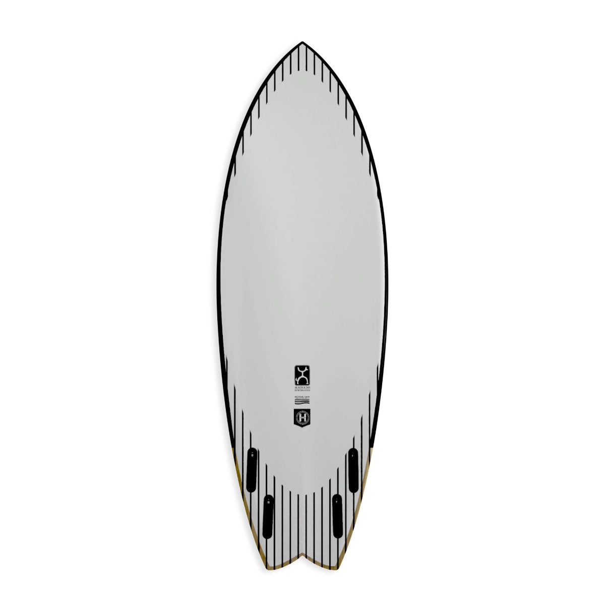 Machado Seaside 5'7 Surfboard with AWT Technology and Futures Fins - Perfect for Small Waves and Beach Breaks