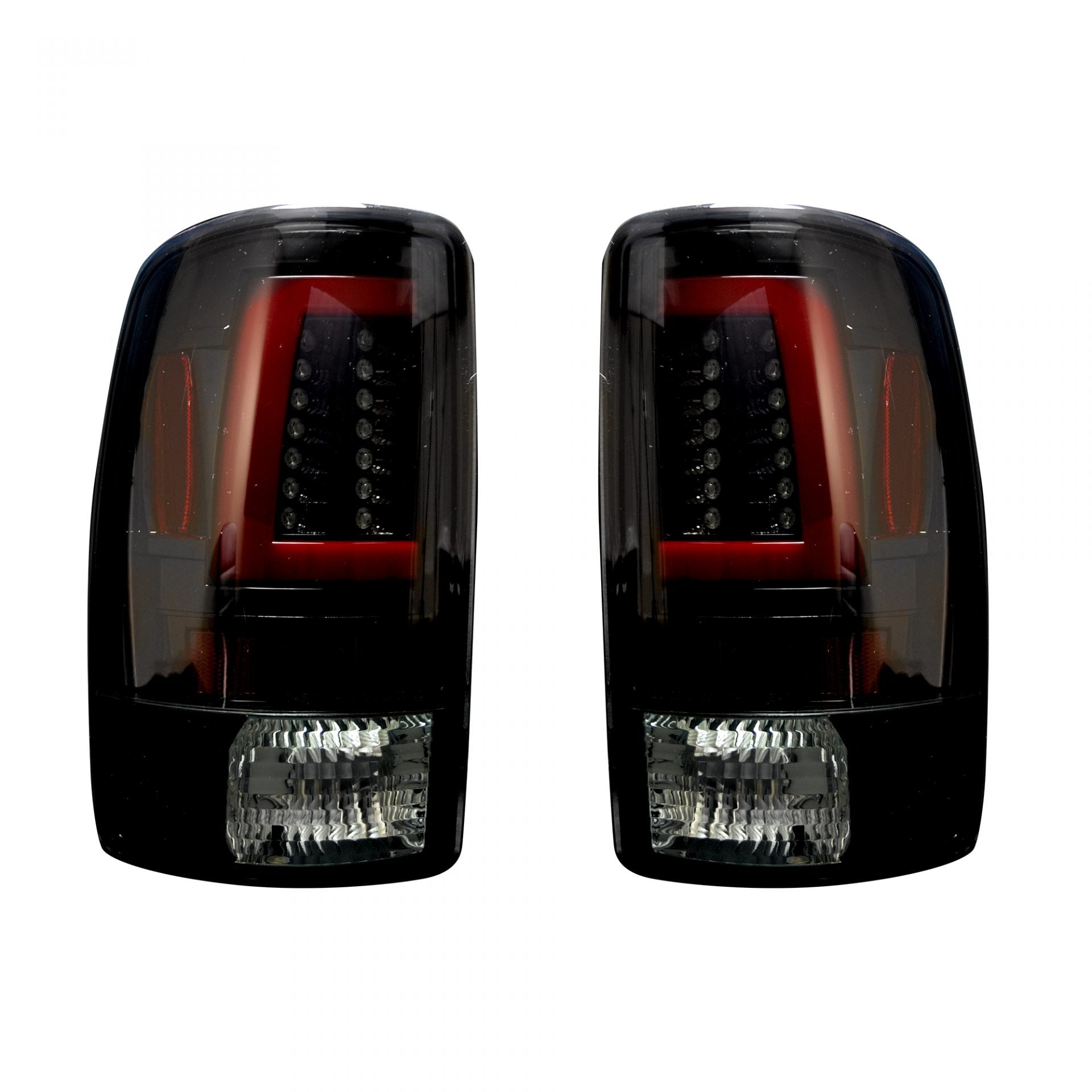 Smoked OLED Tail Lights for Chevy & GMC Tahoe Yukon Suburban Denali (2000-2006) - Upgrade Your SUV's Rear Lighting for Night Driving & Enhanced Style