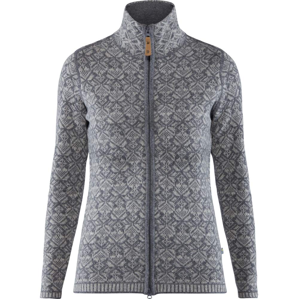 Fjällräven Men's Winter Snow Cardigan - Warm Knit Sweater for Outdoor Adventures & Casual Wear