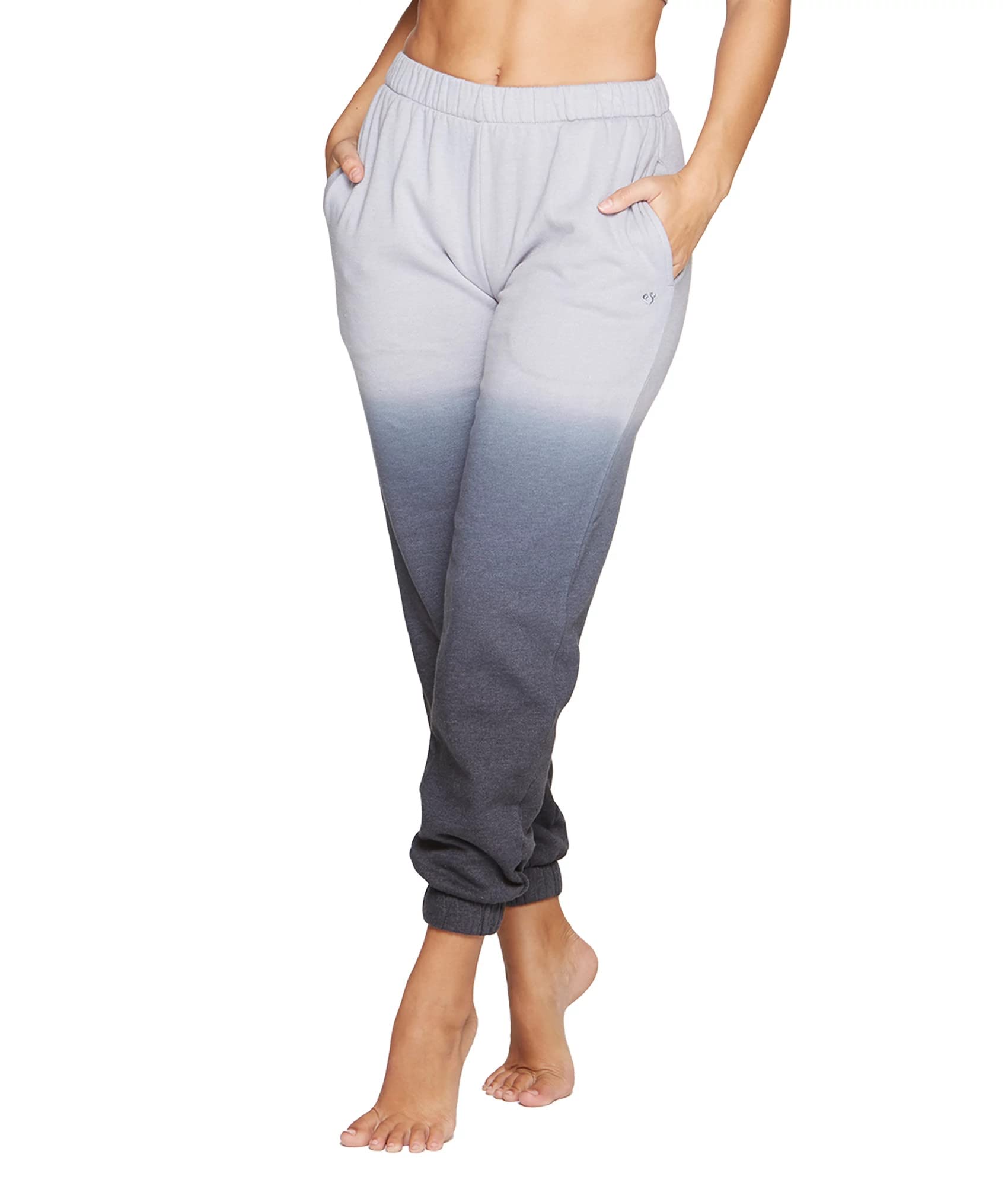 COLOSSEUM Women's Fleece Jogger Pants - Soft & Comfortable High-Waisted Lounge Pants with Pockets for Yoga, Running & Home Wear