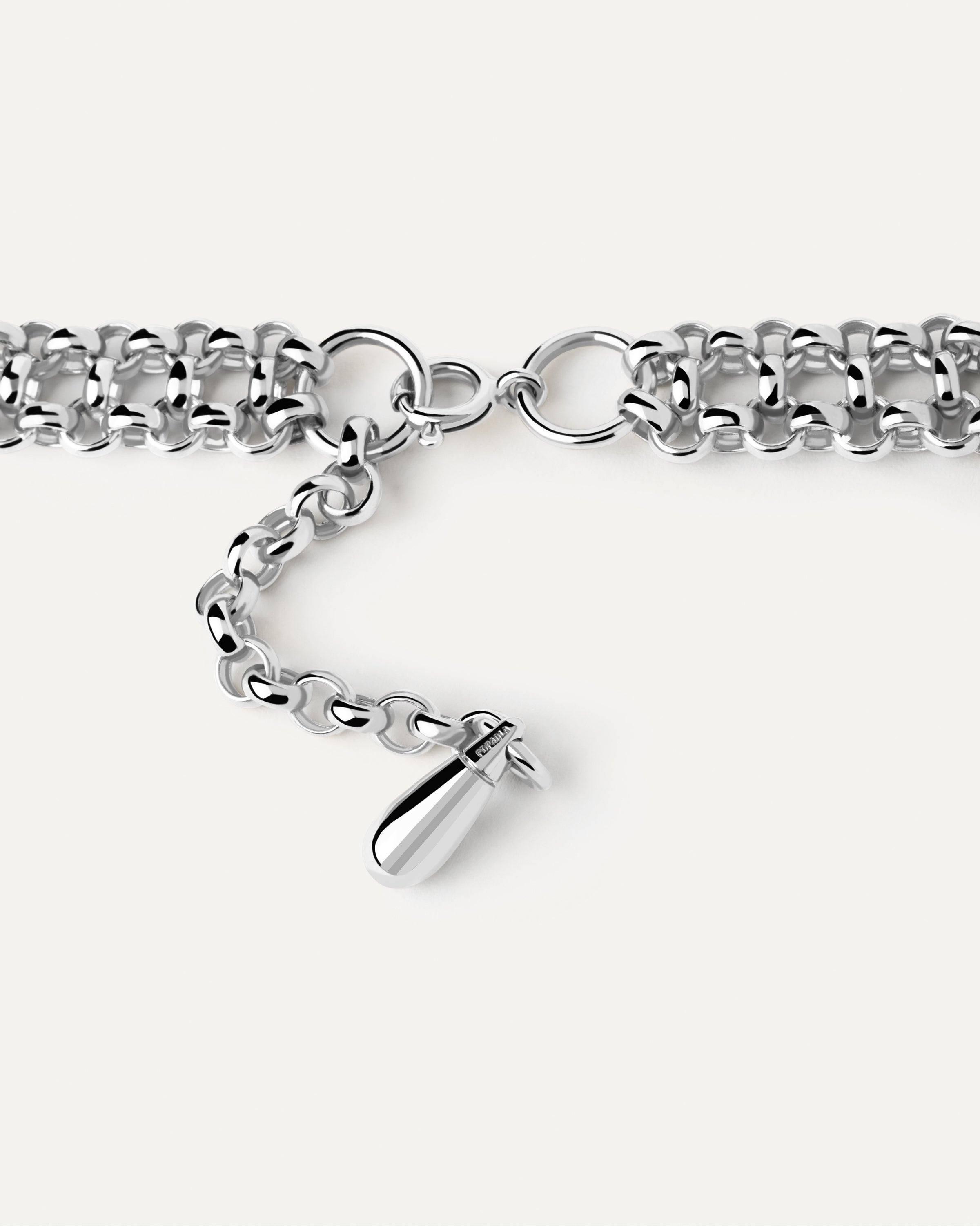 Elegant Jelly Silver Choker Necklace for Women - Trendy Adjustable Statement Piece for Parties, Weddings & Everyday Wear