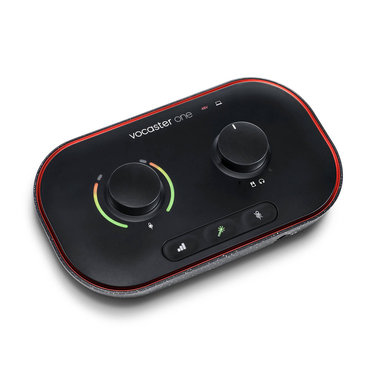 Focusrite Vocaster One USB Audio Interface for Solo Podcasters - High-Quality Recording for Podcasts, Streaming & Voiceovers