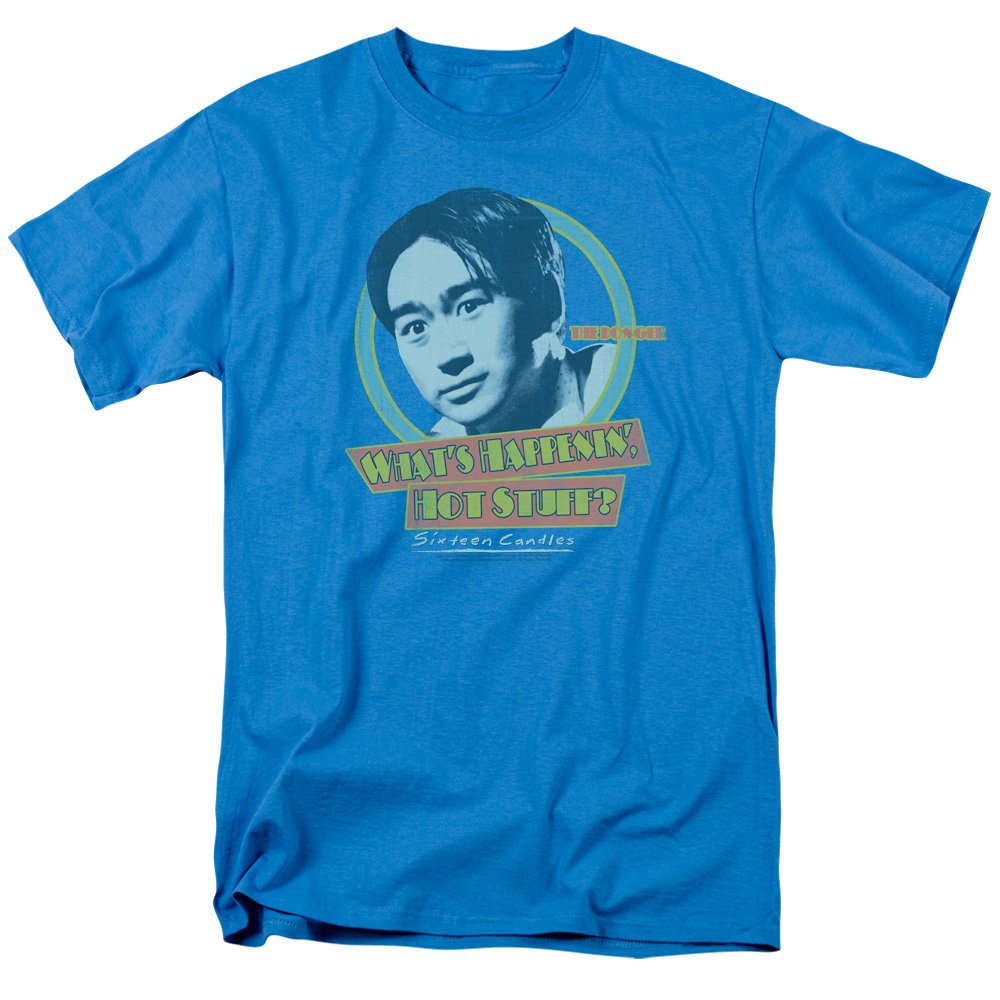 Sixteen Candles (1984) Vintage Drama Comedy Movie T-Shirt - John Hughes Inspired Adult Blue Tee for Casual Wear & 80s Movie Fans