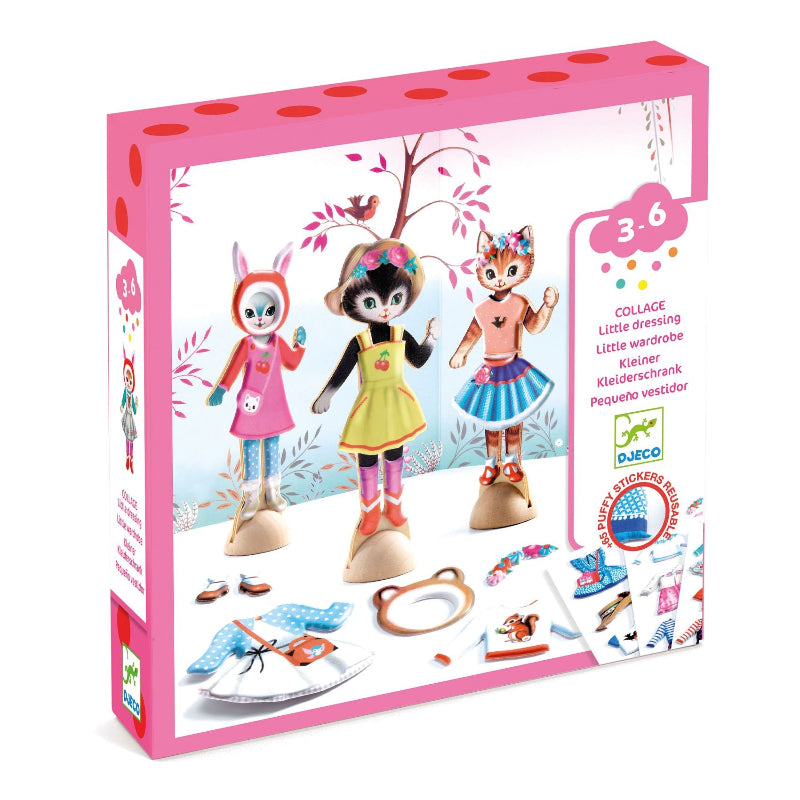 Little Wardrobe Dress Up Cats - Cute Cat Clothes & Accessories for Playtime & Photo Shoots