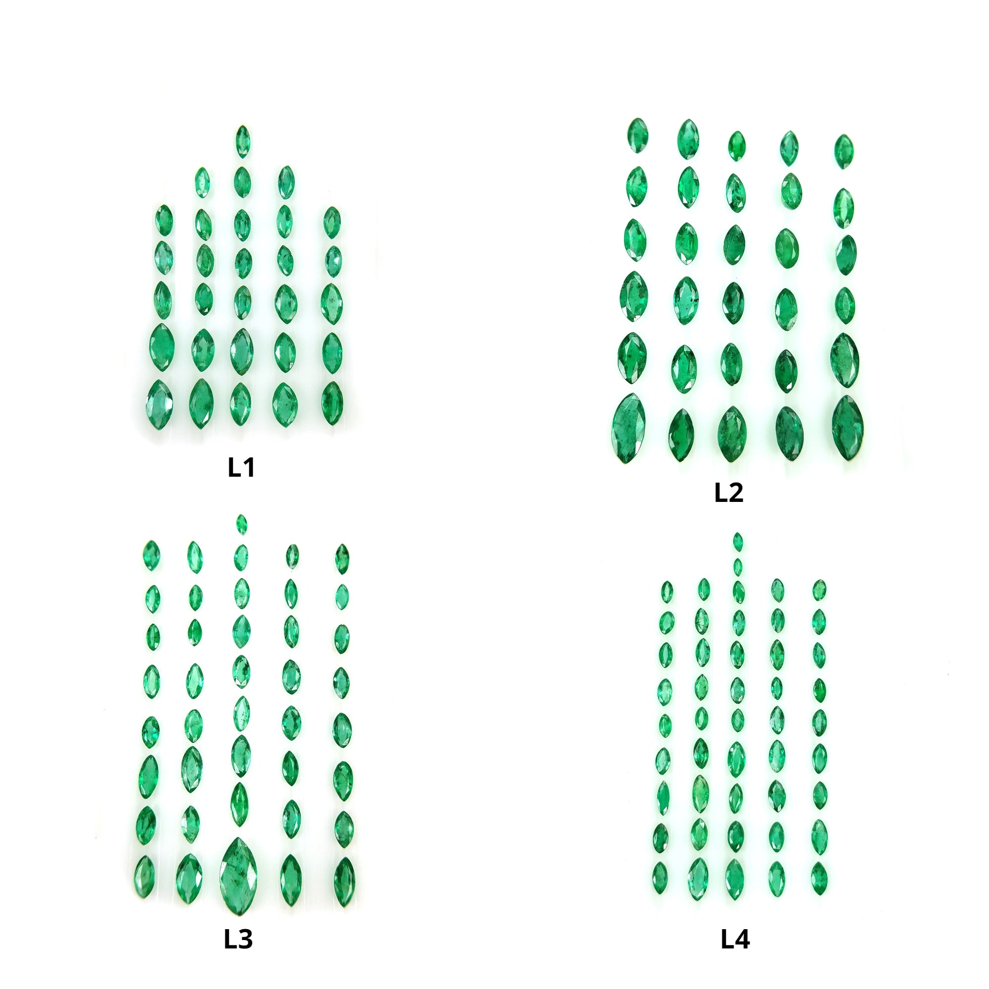 Natural Untreated Green Emerald Gemstone Marquise Cut - High Quality Loose Stones for Jewelry Making, Engagement Rings & Necklace Designs | Perfect for Birthstone Gifts, Bridal Jewelry & Luxury Accessories