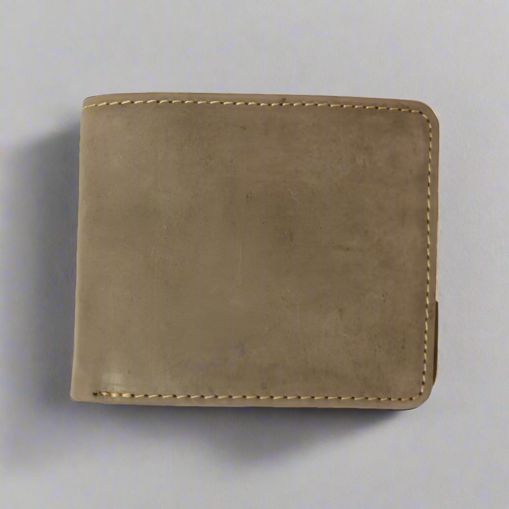 BOL Men's RFID Blocking Slimfold Leather Wallet - Ultra Thin Minimalist Design for Travel & Everyday Use