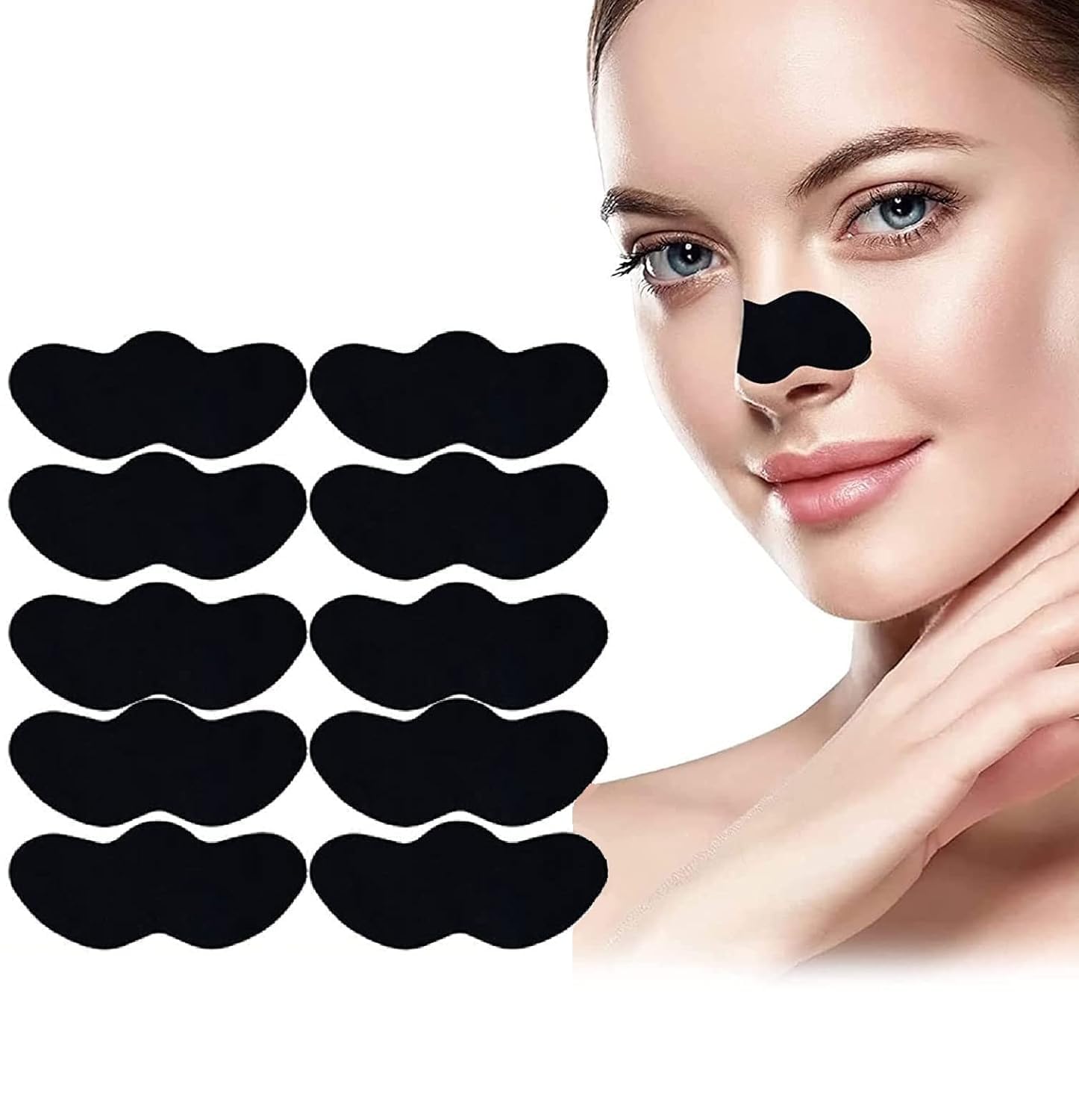 6-in-1 Blackhead & Whitehead Remover Tool - Professional Pimple Extractor, Acne Treatment & Pore Vacuum Cleaner for Men & Women (White/Black) | Perfect for Home Skincare & Facial Spa Treatment