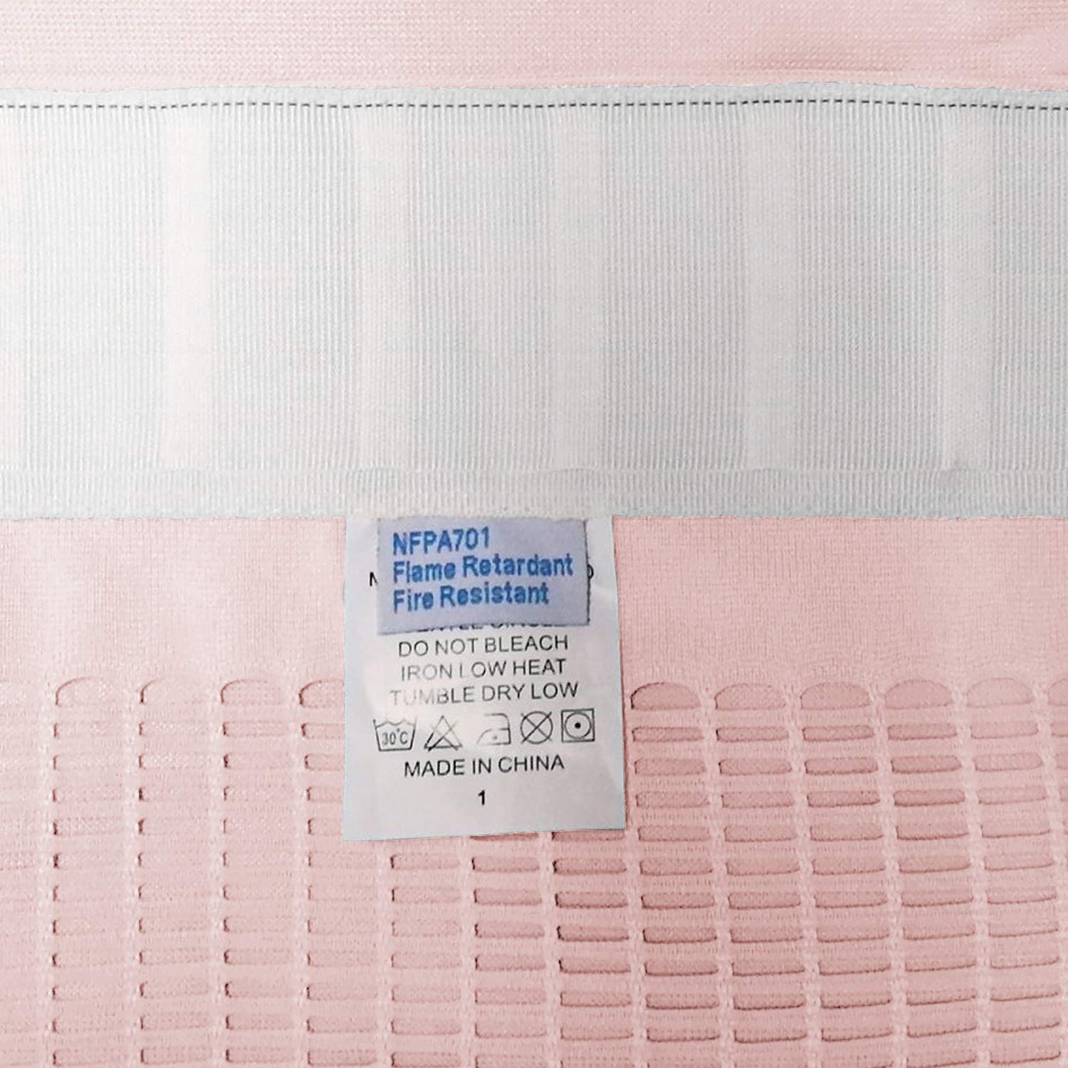 Cololeaf Extra Wide 15ft x 7ft Nickel Grommet Medical Privacy Curtain - Flexible Hospital & Clinic Room Divider for High Ceilings, Pink Customizable - Perfect for Hospitals, Labs, Exam Rooms & Healthcare Facilities
