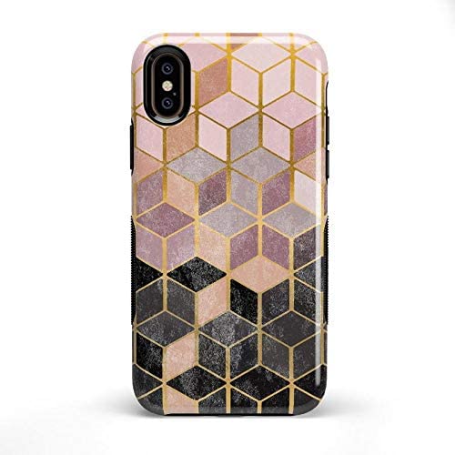 Geo Rose Gold Marble
