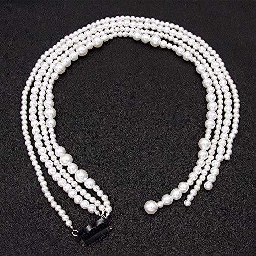 Pearl Tassel Hair Braid Chain - Women's Party Hair Accessories for Nightclub & Prom