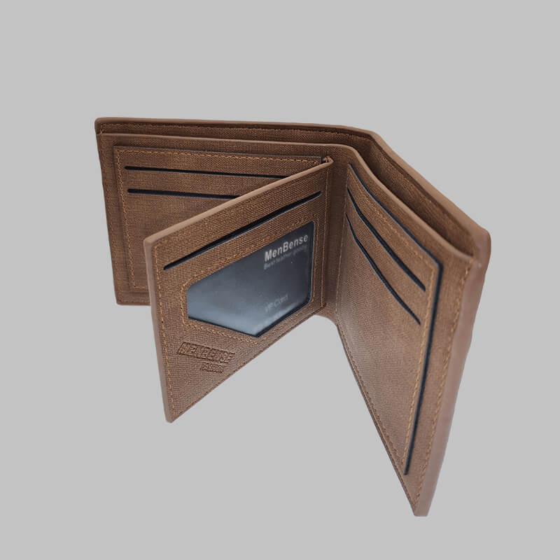 Custom Photo Wallet for Men - Personalized Trifold Leather Wallet - Perfect Christmas Gift for Dad, Husband, Boyfriend - Ideal for Travel, Business & Everyday Use