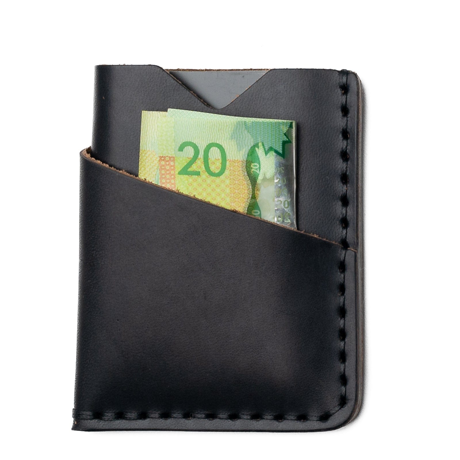 Genuine Leather Front Pocket Wallet for Men - Slim RFID Blocking Minimalist Wallet - Perfect for Travel, Everyday Carry & Gift Giving