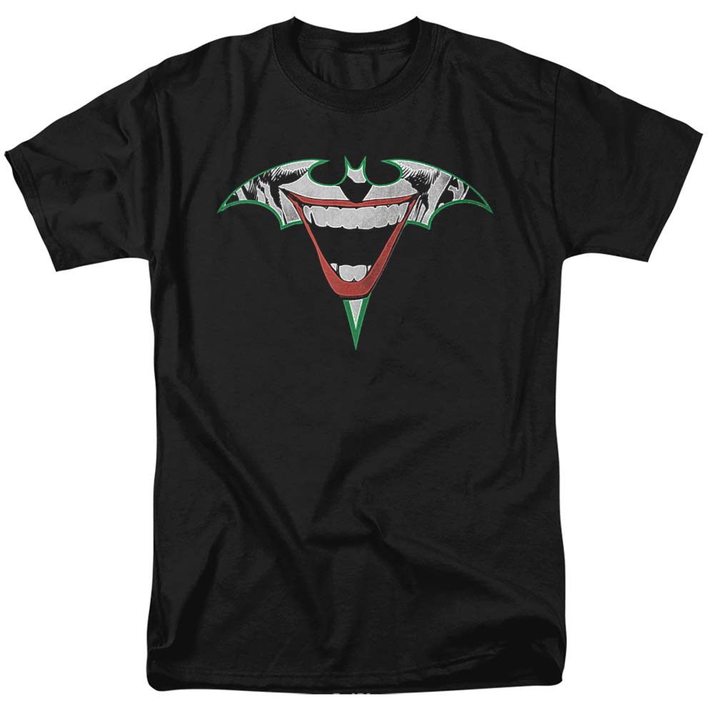 Batman Joker Bat Logo Graphic T-Shirt for Men & Women | Unisex Superhero Tee | Casual Wear, Cosplay & Comic Con Outfits