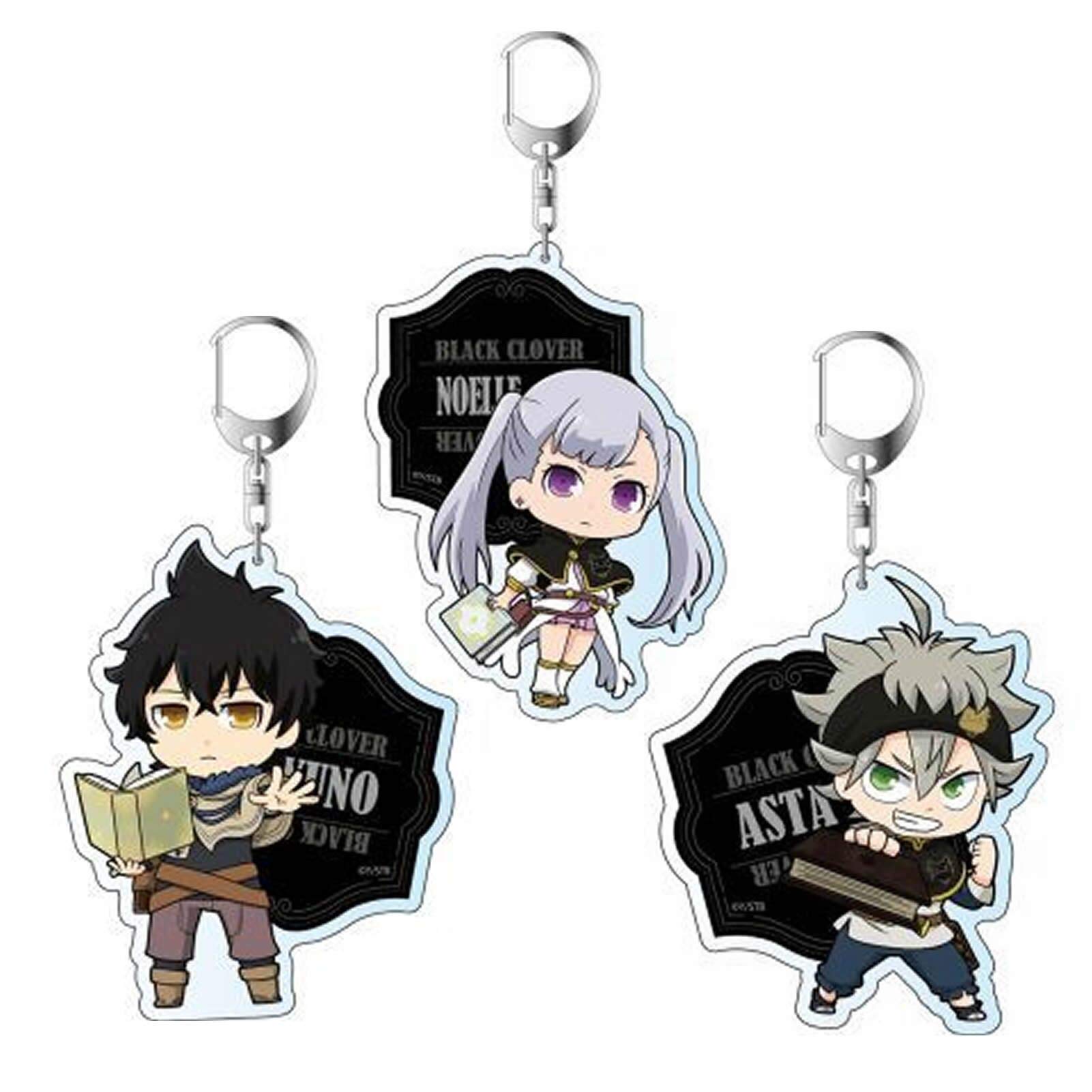 Asta Keychain - Anime Black Clover Cosplay Keyring Pendant for Costume Accessories | Perfect for Conventions, Cosplay Events & Gift Giving