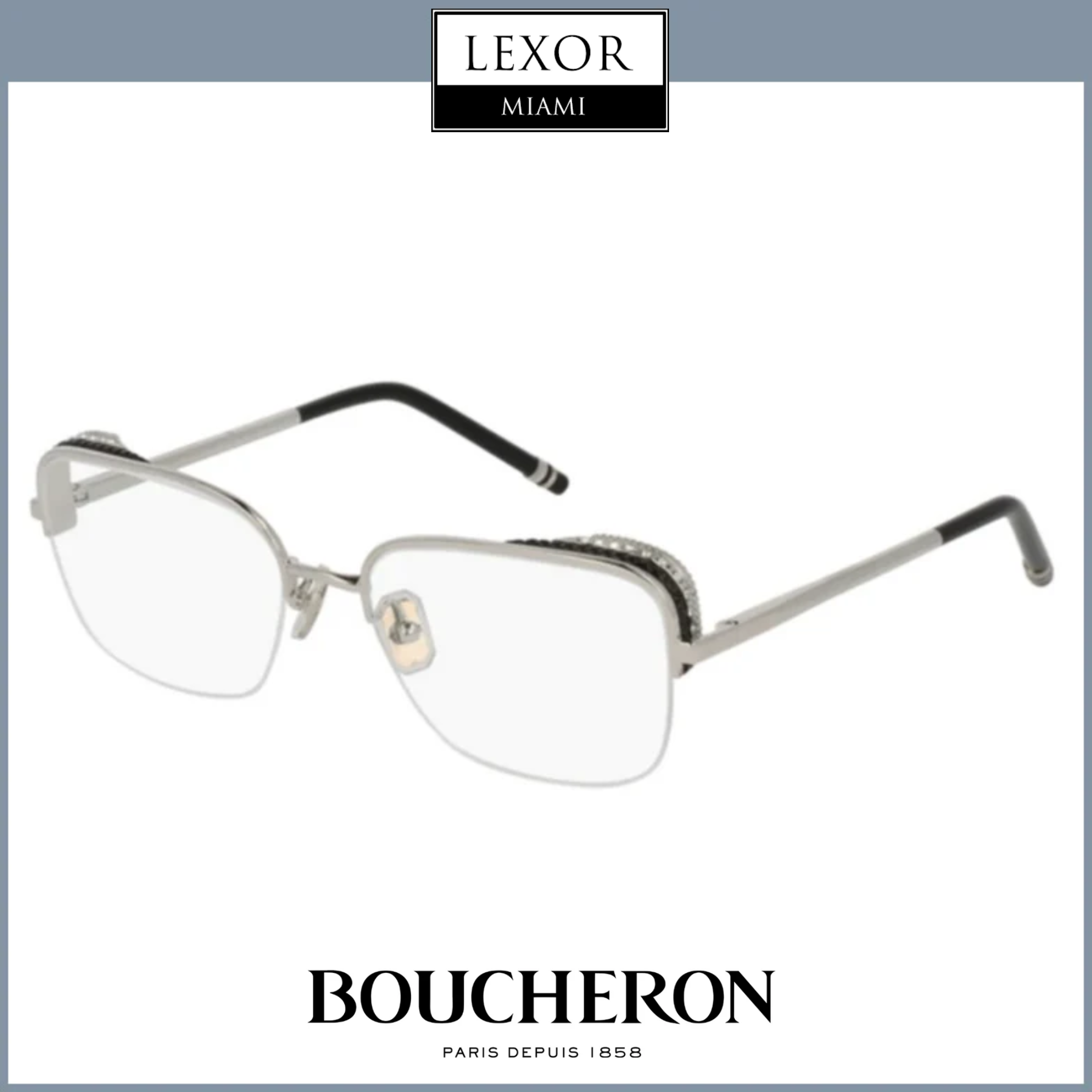 Boucheron BC0035O 002 Men's Optical Glasses Frame - Stylish Eyewear for Work, Reading & Everyday Use