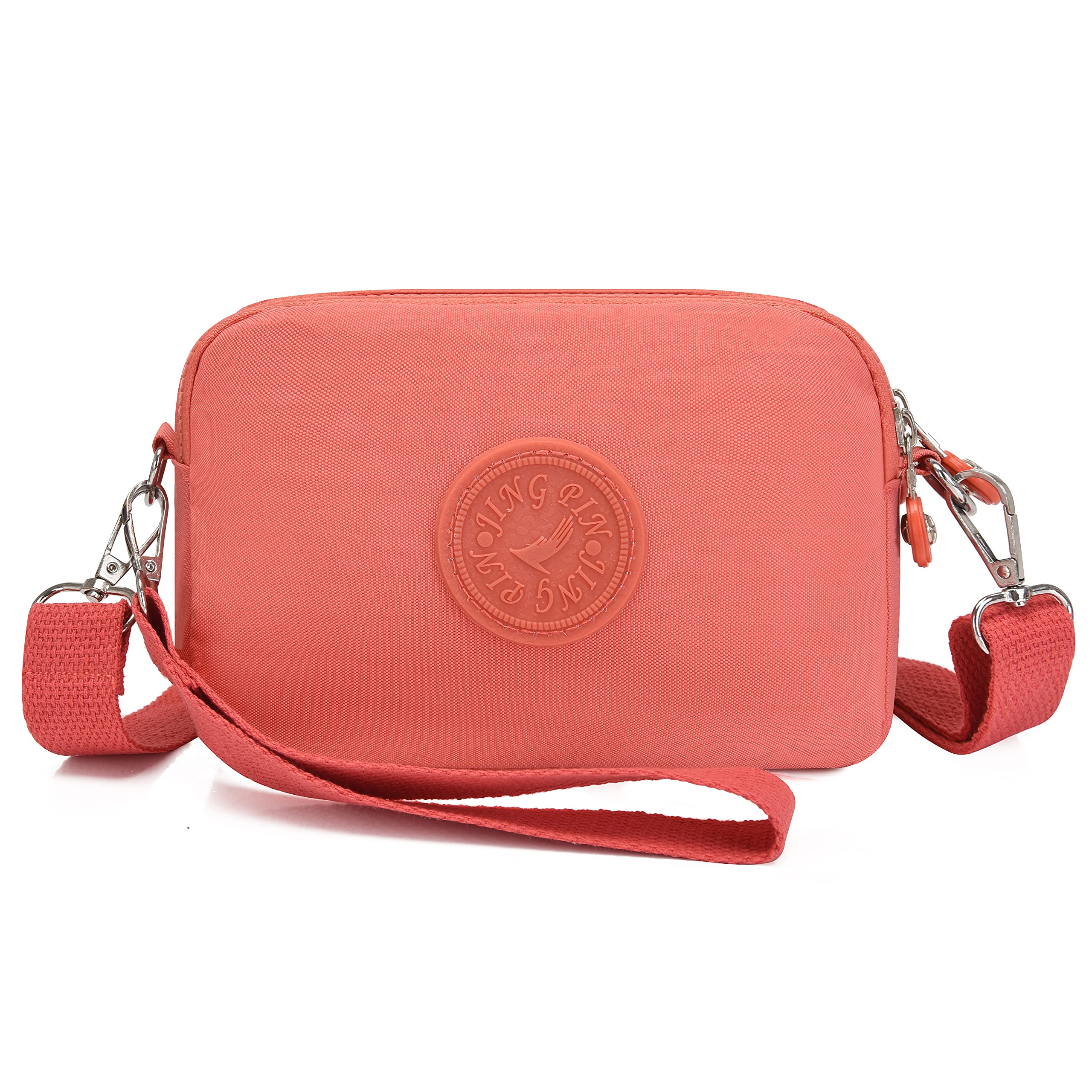 Stylish Pink Crossbody Bag for Women & Girls - Fashion Shoulder Handbag for Daily Use, Travel & Shopping