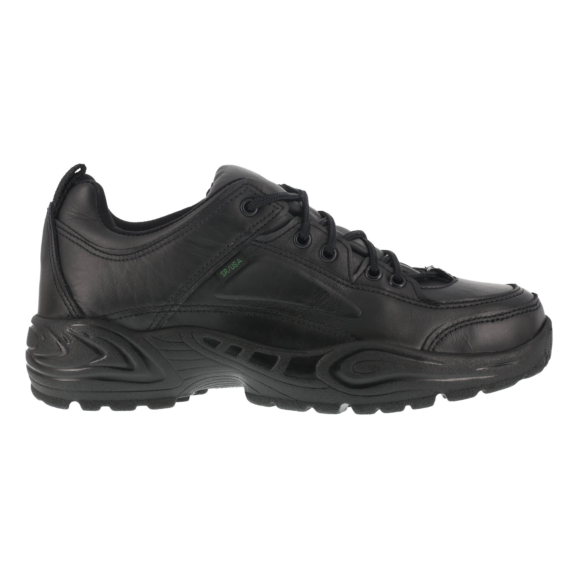 Reebok Men's Black Leather Work Shoes - Waterproof Gore-Tex Oxfords for Postal & Delivery Professionals - Comfortable & Durable for Long Shifts