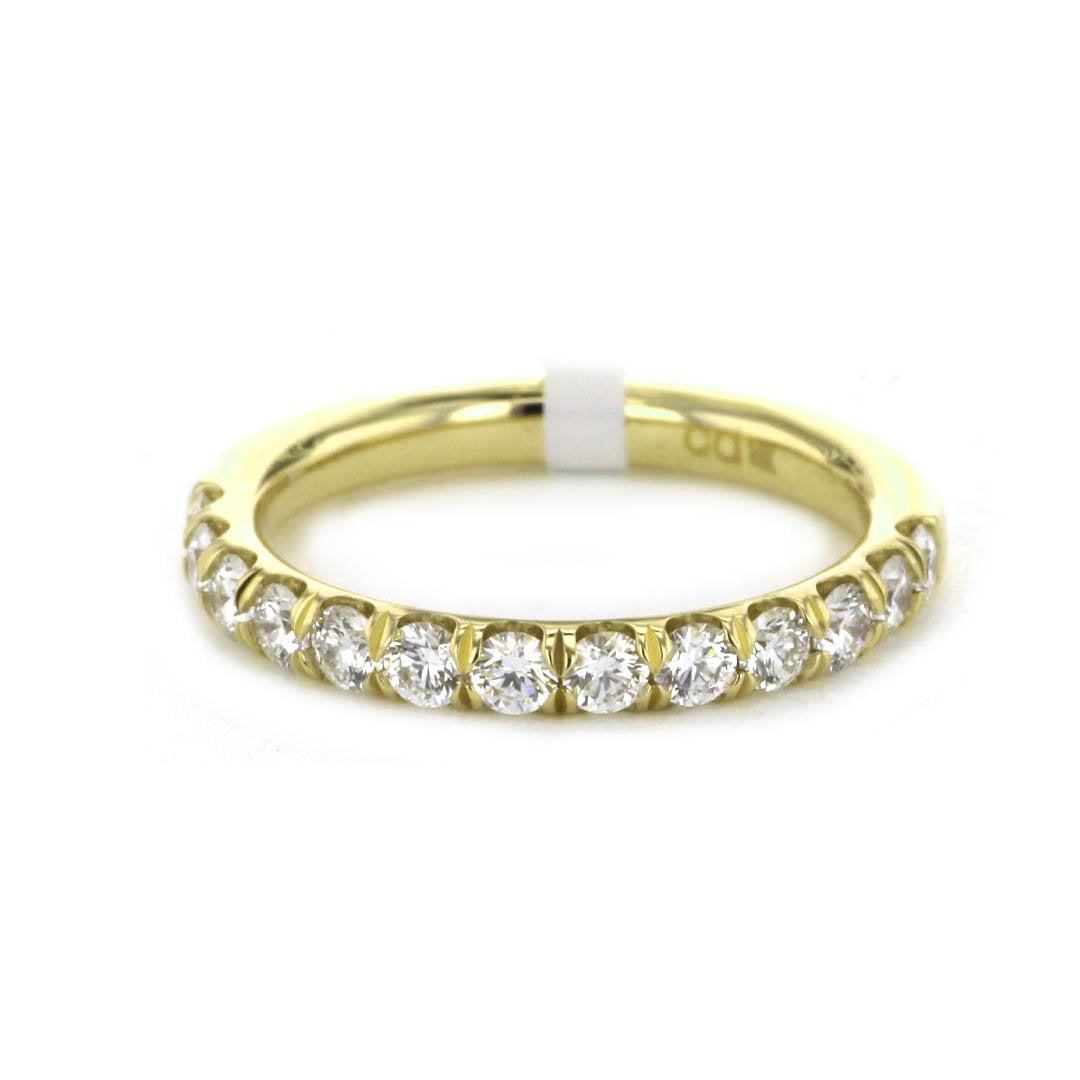 0.75 Carat Diamond Band Ring for Women - Elegant Wedding, Engagement, Anniversary Jewelry Gift - Perfect for Everyday Wear & Special Occasions