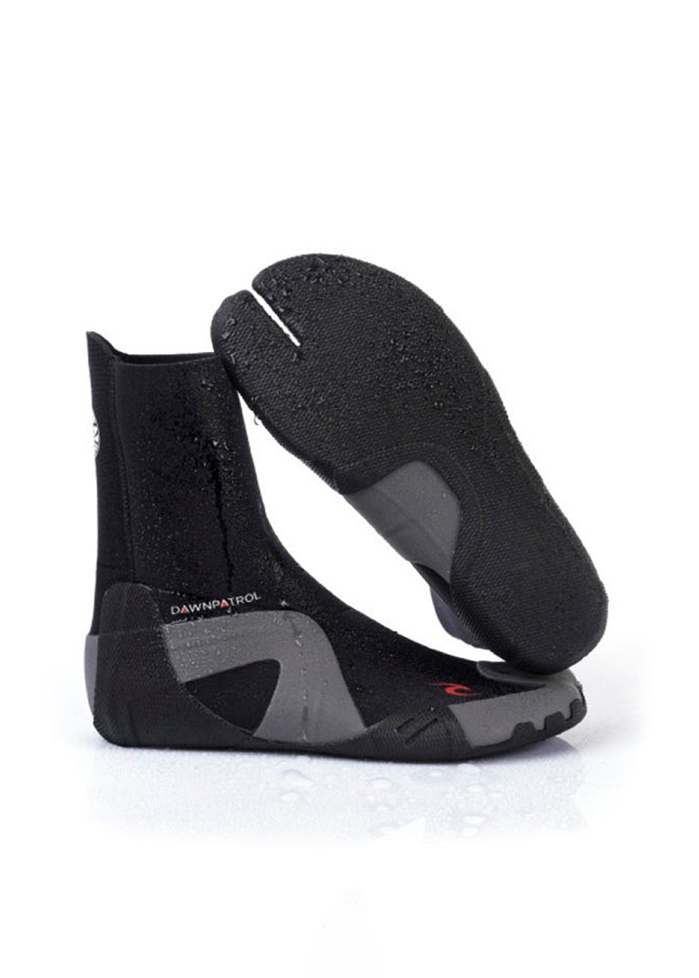 Rip Curl Dawn Patrol 3mm Split Toe Boot - Premium Neoprene Surf Booties for Men & Women - Warm Waterproof Beach Shoes for Surfing, Paddleboarding & Water Sports