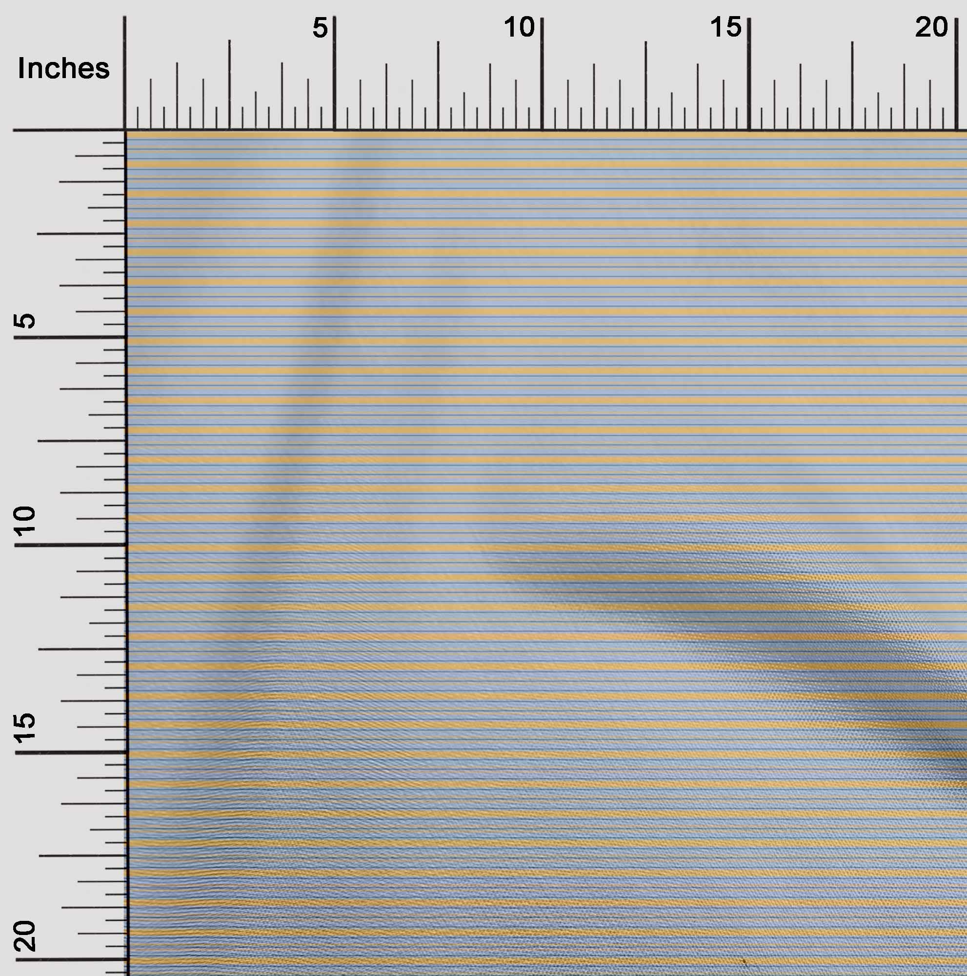 Premium 100% Organic Cotton Poplin Twill Fabric - Shadow Stripe Print - 42 Inches Wide by the Yard | Perfect for Quilting, Dressmaking & Home Decor Projects