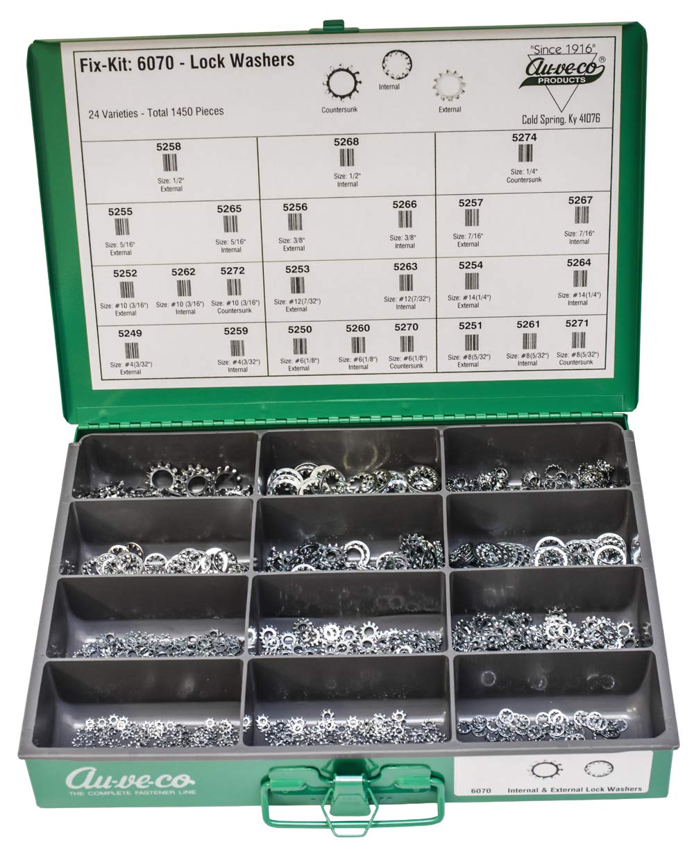 Stainless Steel External/Internal Countersunk Lock Washers - Secure Fastening for Automotive, Machinery & Construction Applications