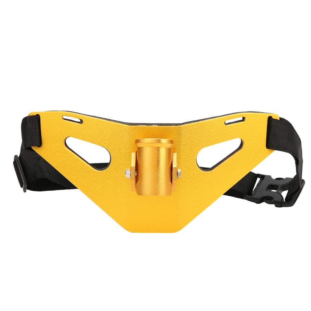 Adjustable Waist Fishing Belt with Aluminum Alloy Gimbal & Padded Rod Holder - Comfortable Fighting Belt for Saltwater & Freshwater Fishing - Perfect for Surf Casting, Boat Fishing & Shore Angling