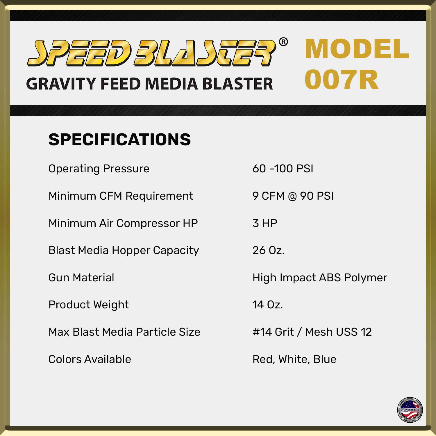 SpeedBlaster® Model 007R High-Speed Blender - Powerful 1000W Motor for Smoothies, Juices & Food Prep - Perfect for Home Kitchen & Healthy Lifestyle (Red)