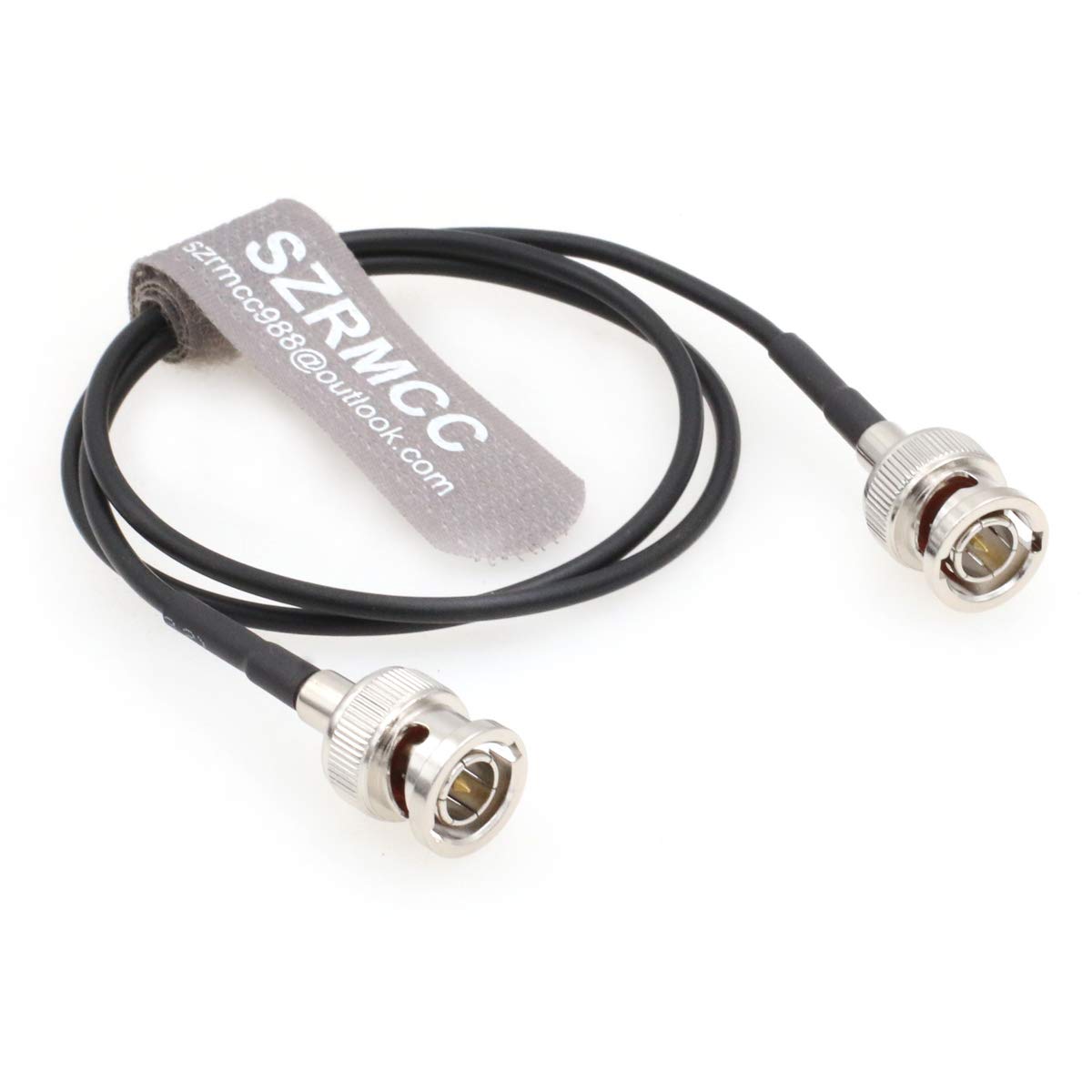 3G HD SDI Cable BNC to BNC - RG174 75ohm Thin Flexible Coaxial Video Cable for Sony FS5 FX6, Atomos Shogun Inferno, SmallHD Monitor, Blackmagic, ARRI RED Cameras - Perfect for Studio & Field Production (60cm/2ft)