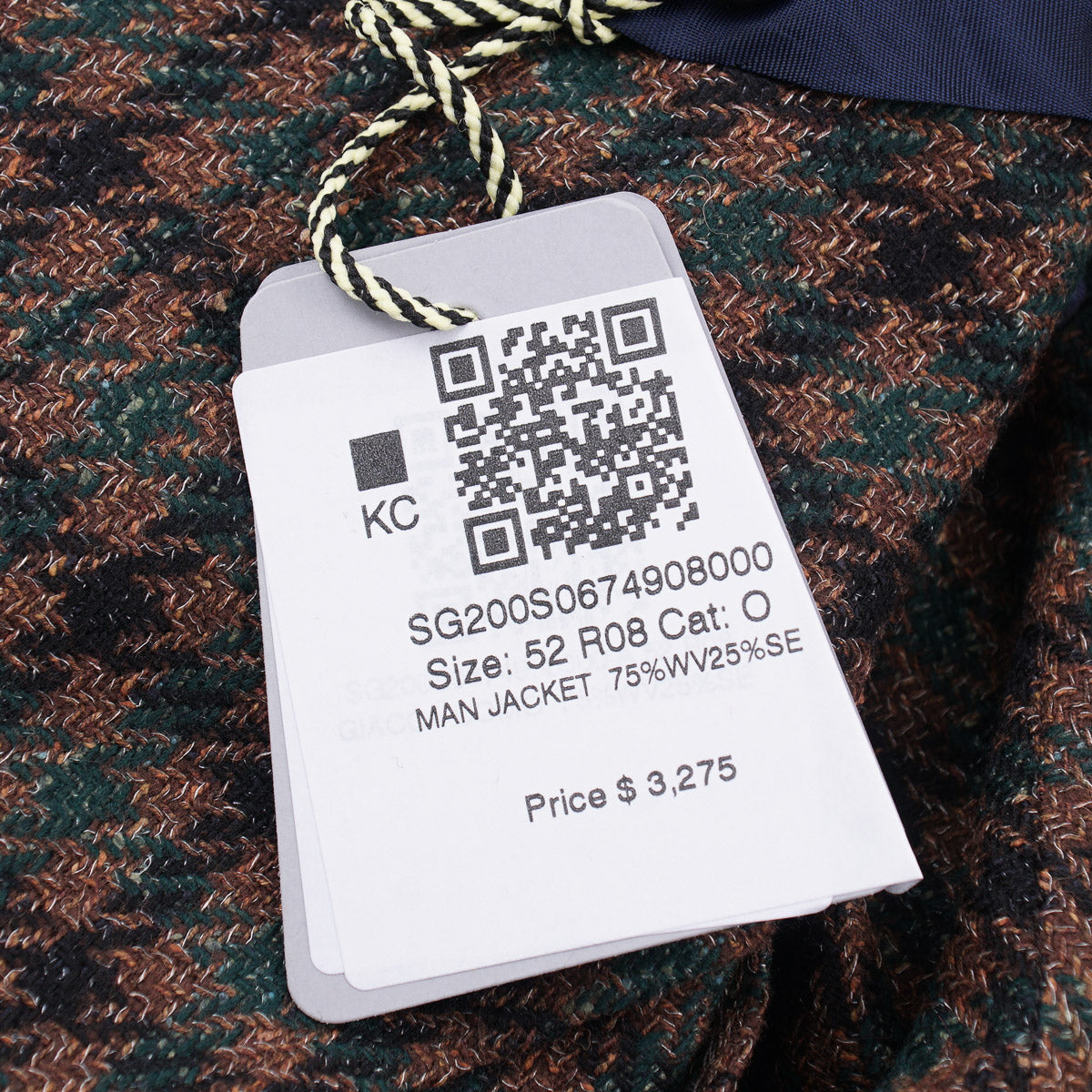 Premium Sartorio Wool & Silk Sport Coat for Men - Elegant Blazer for Business, Weddings & Formal Events