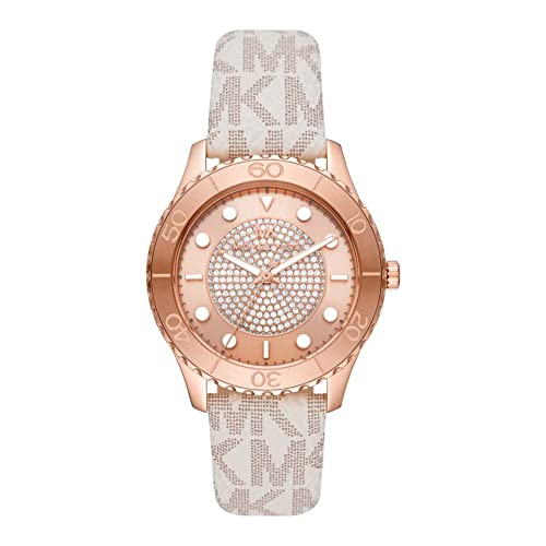 Light Grey and Rose Gold Tone