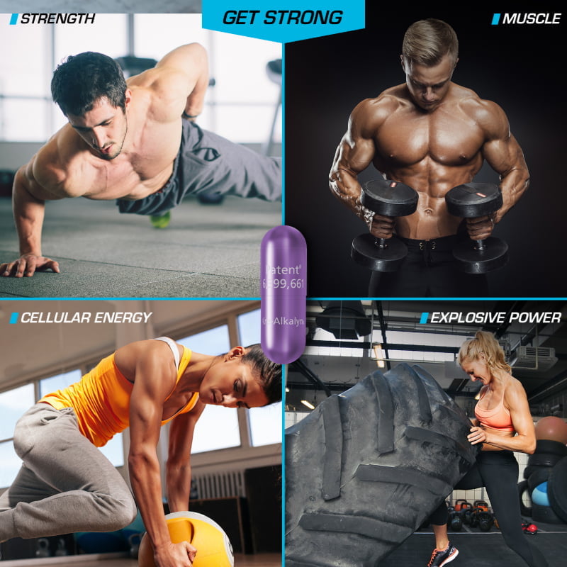 EFX Sports Kre Alkalyn EFX - 120 Capsules | Creatine Supplement for Muscle Growth, Strength & Performance | Pre-Workout & Post-Workout Recovery