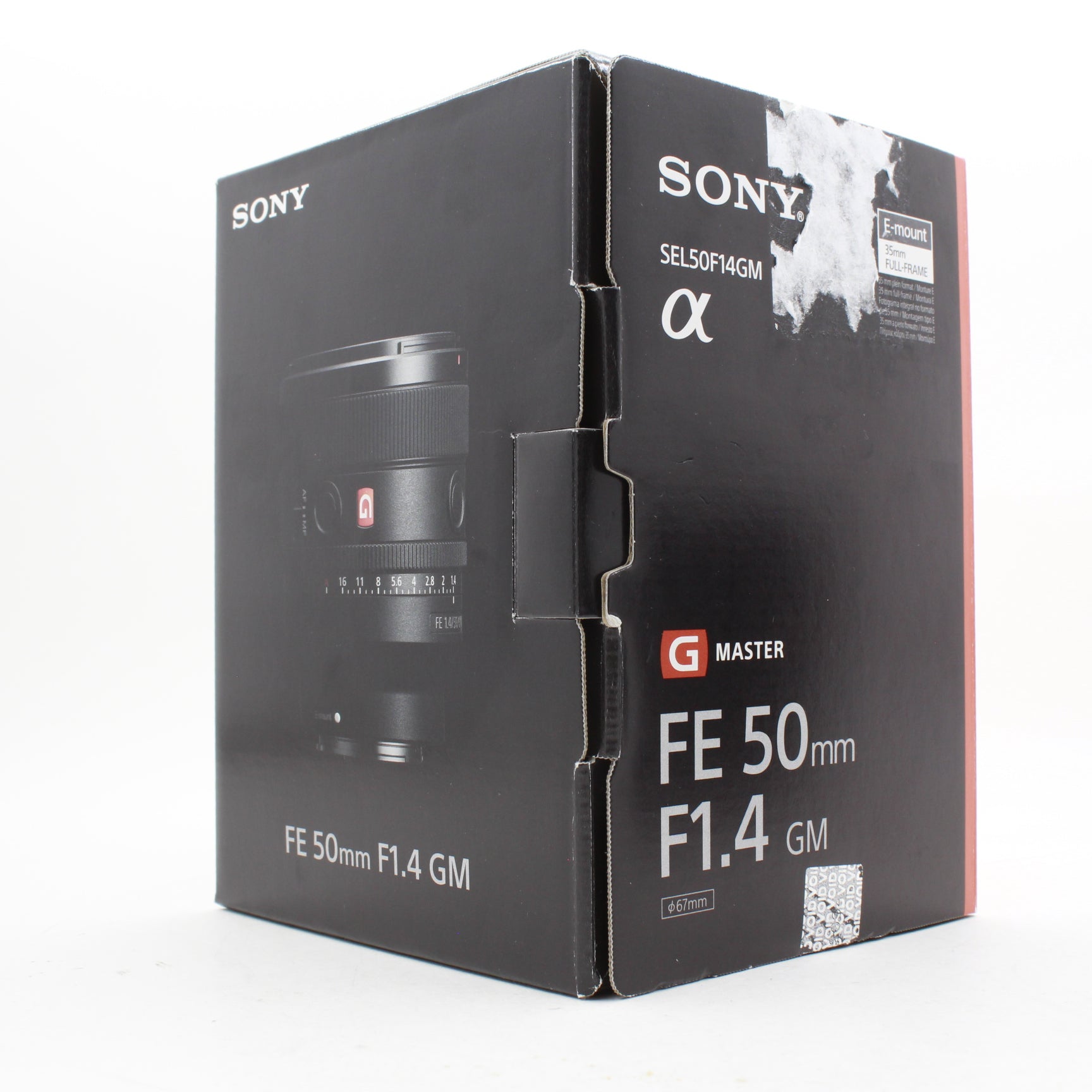 Open Box Excellent Condition Sony FE 50mm f/1.4 GM Lens - Premium Full Frame Portrait & Low Light Photography